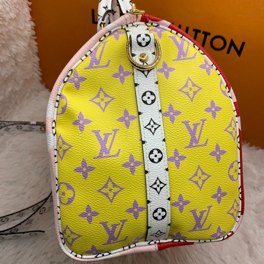 ❌❌ Louis Vuitton Giant Speedy red/pink bag - Picture 6 of 16